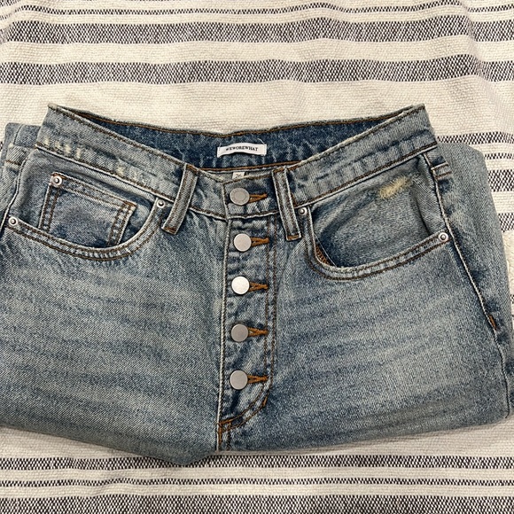 WeWoreWhat Danielle Light Vintage Ankle Jean Sz 26 - Picture 2 of 5